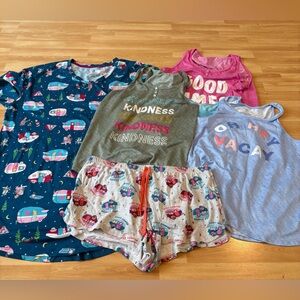Bundle of Pajamas-‎ Camping / Summer theme